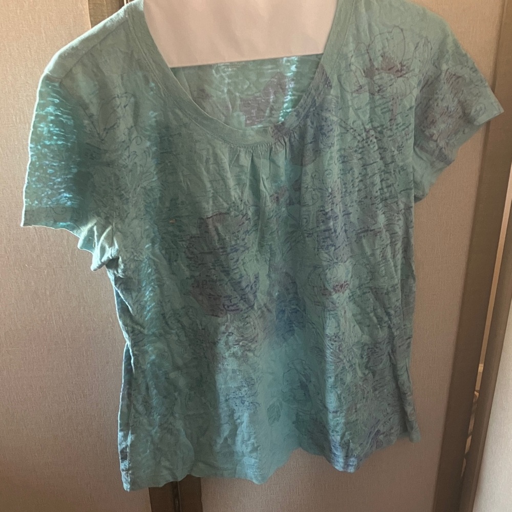 FINAL MARKDOWN Sonoma Floral burnout Women's Top medium